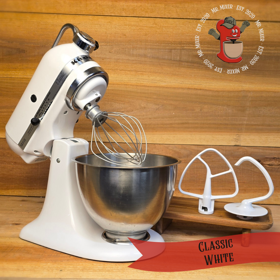Mr. Mixer Upgraded KitchenAid Ultra Power (KSM90WH) 5 Quart